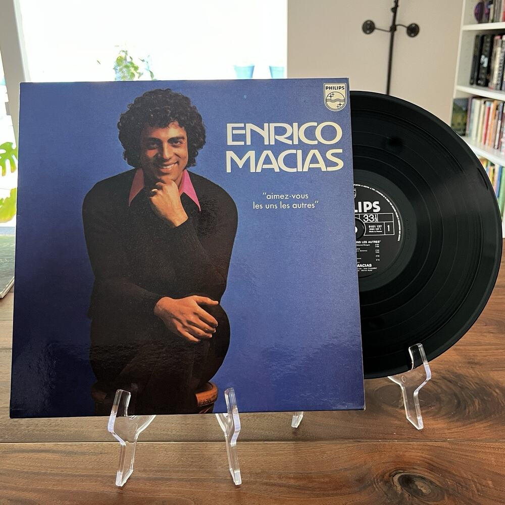 Enrico Macias Aimez-Vous Les Uns Autres Vinyl LP 1977 Philips 9101 137
